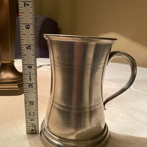 Handcrafted, English Pewter Mug